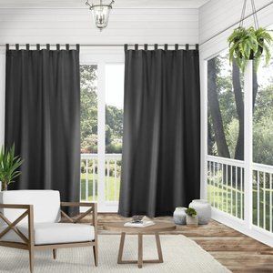 Tab Top Curtains - Room Darkening - Pair